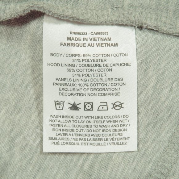 Nike Women's Sportswear Tech Fleece Windrunner Hoodie Jacket in Gray Size XL - Picture 8 of 9